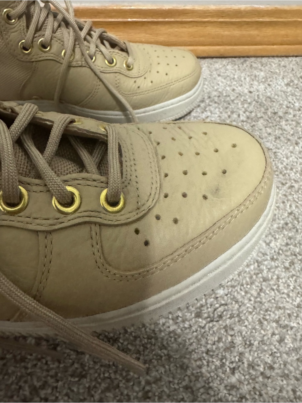 Nike SF AF1 Air Force 1 Mid Mushroom VF - Picture 6 of 10